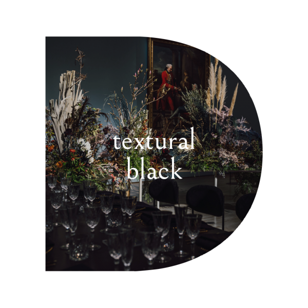AW21 Intimate Weddings - textural black