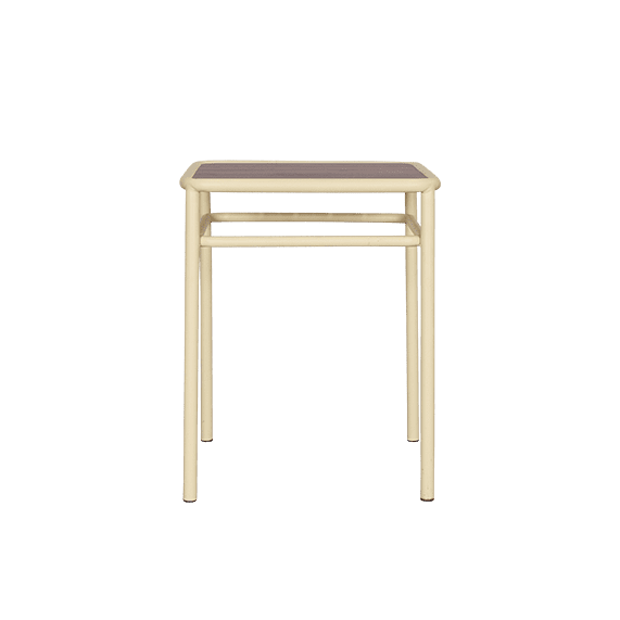 Mallo_Tables_Cafe_Yellow_Metal_Timber_Top_Front
